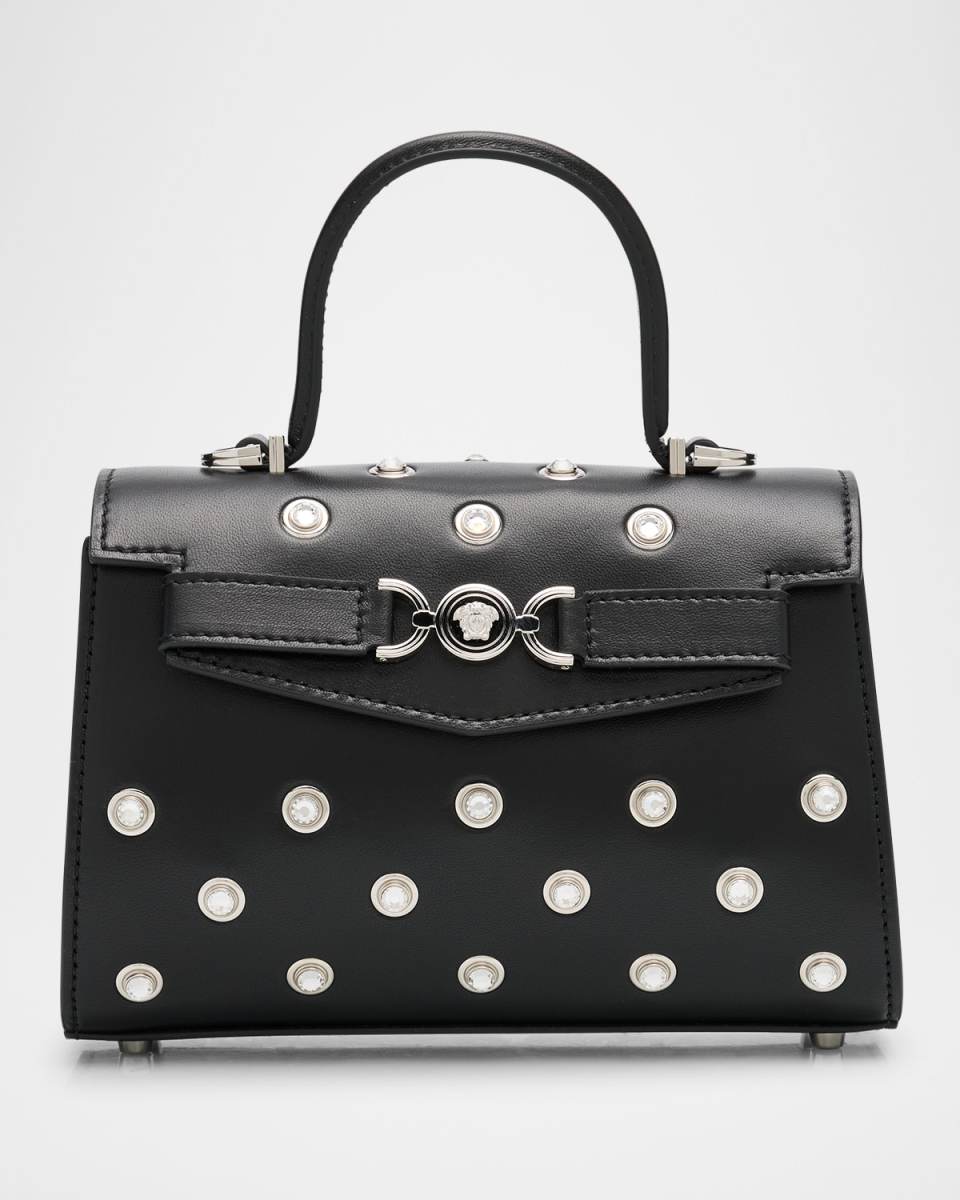Medusa 95 Small Leather Top-Handle Bag